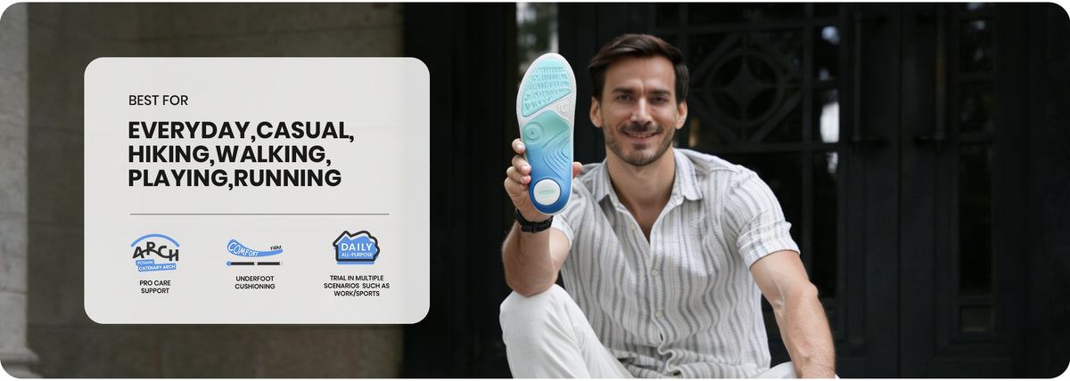 heavy duty shoe insoles for arch support