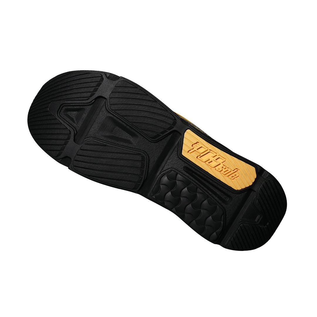 PCSsole black camo arch support flip-flops with non-slip soles