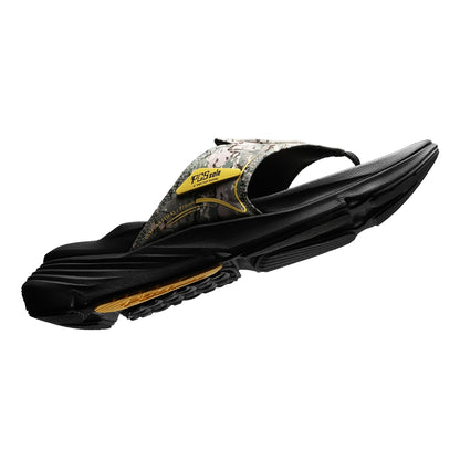 PCSsole army green camo flip flops with arch support​