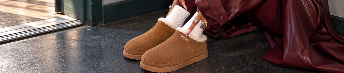 PCSsole Men's New Arrivals Arch Support Indoor/Outdoor Slippers