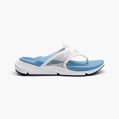 PCSsole Slate Blue Arch Support Flip Flops