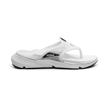Cool White Arch Support Flip Flops