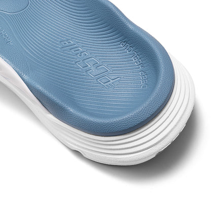 slides with deep heel cups